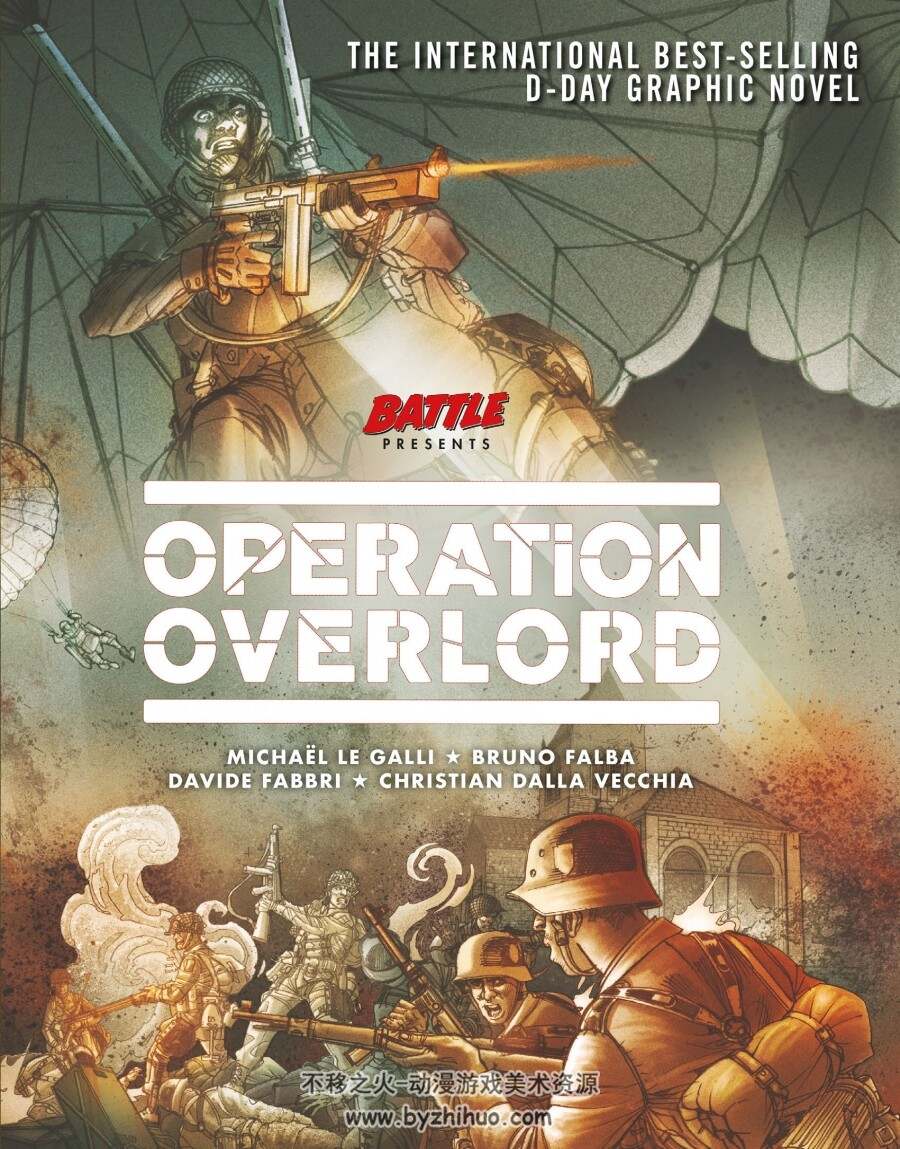Operation Overload 霸王行动 英文版 合订本 Glenat Davide Fabbri