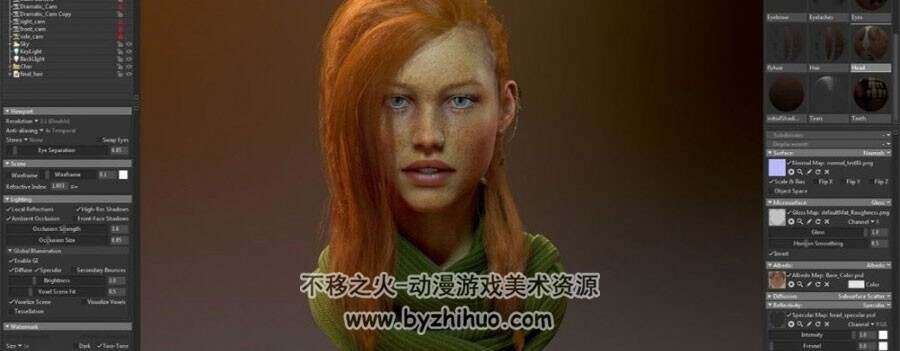 精华-欧美ZBrush  SP次时代游戏角色3D制作教程 百度网盘分享