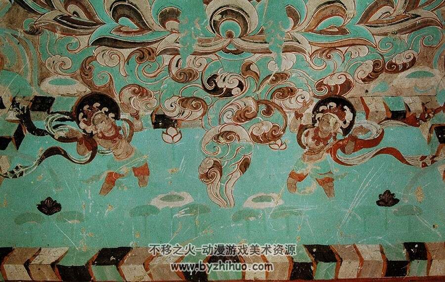 中国传统艺术 敦煌壁画 美术素材 百度网盘分享