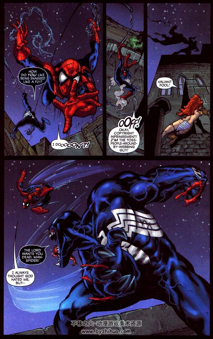 Spiderman vs Red Sonja 1-5英文 2007年漫画 百度网盘分享观看