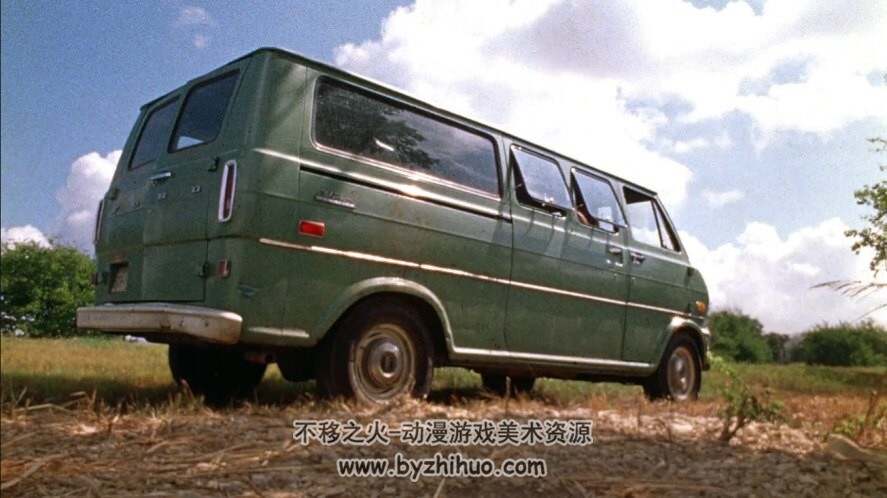 1971 Ford Club Wagon 3d模型 多种格式分享