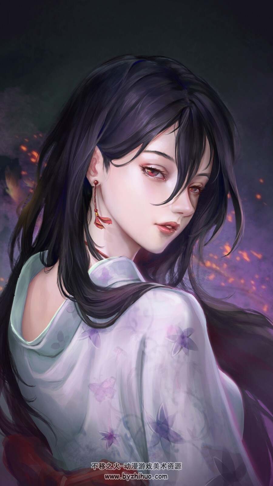 P站画师YZhang 插画作品图包 百度云下载 30P
