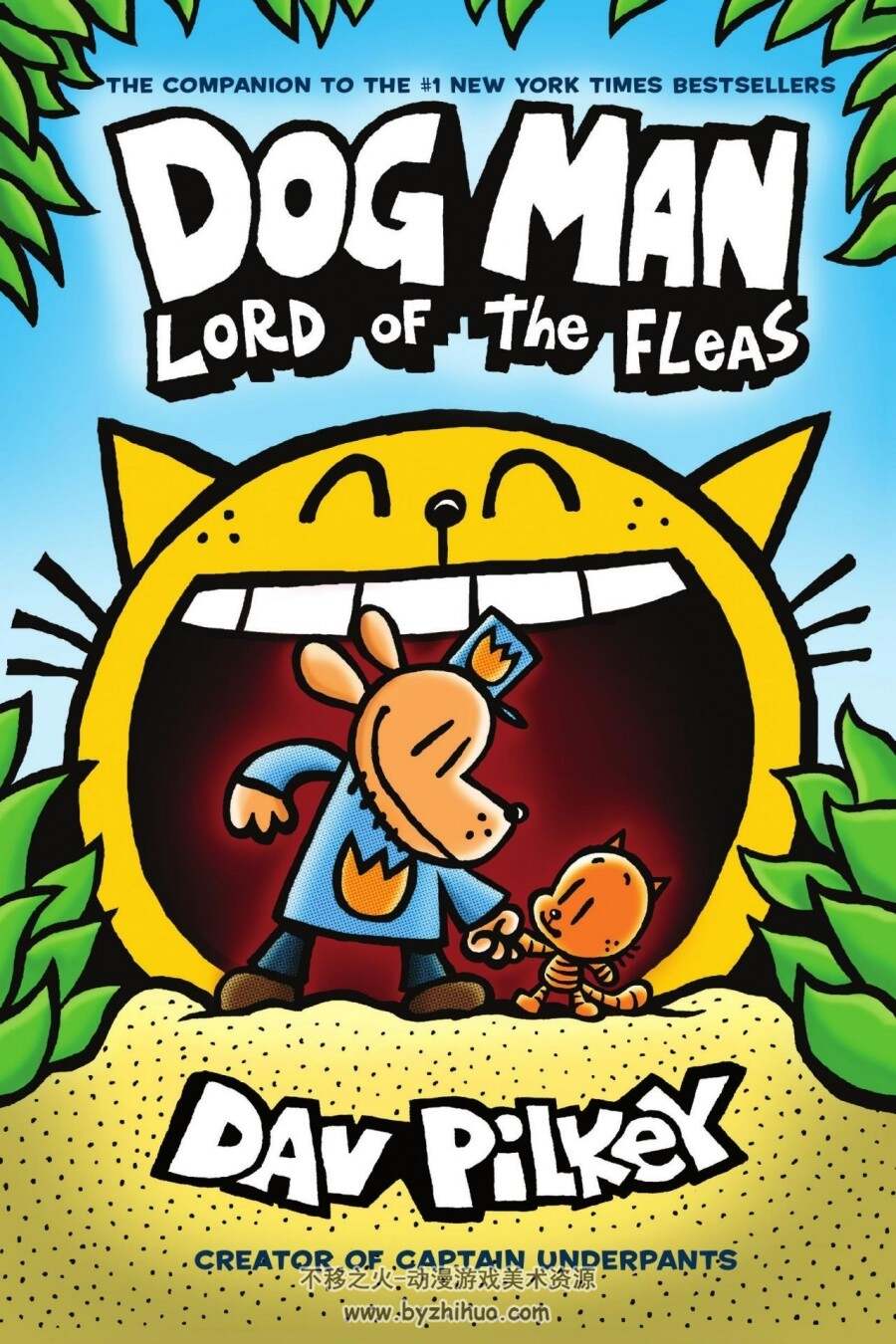 #2Bestseller Dav Pilkey [Dog Man] 少年儿童彩色英语原版高清漫画系列 全9册