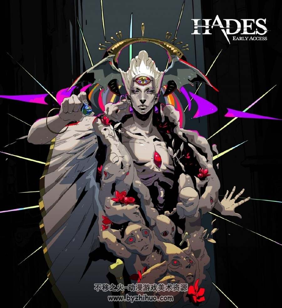 神级美术高分 Hades 综合原画设定素材 百度网盘分享