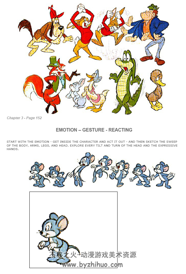 动画理论Cartoon Animation  by Preston Blair PDF格式 百度网盘下载观看