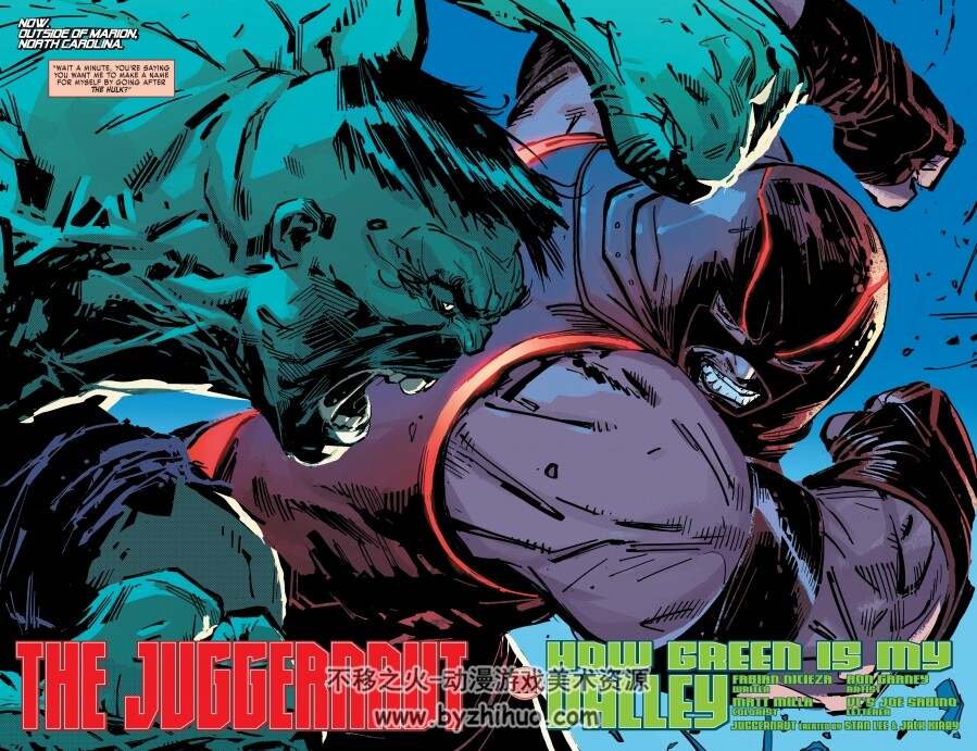 Juggernaut剑圣 1-4英文漫画 百度网盘分享观看