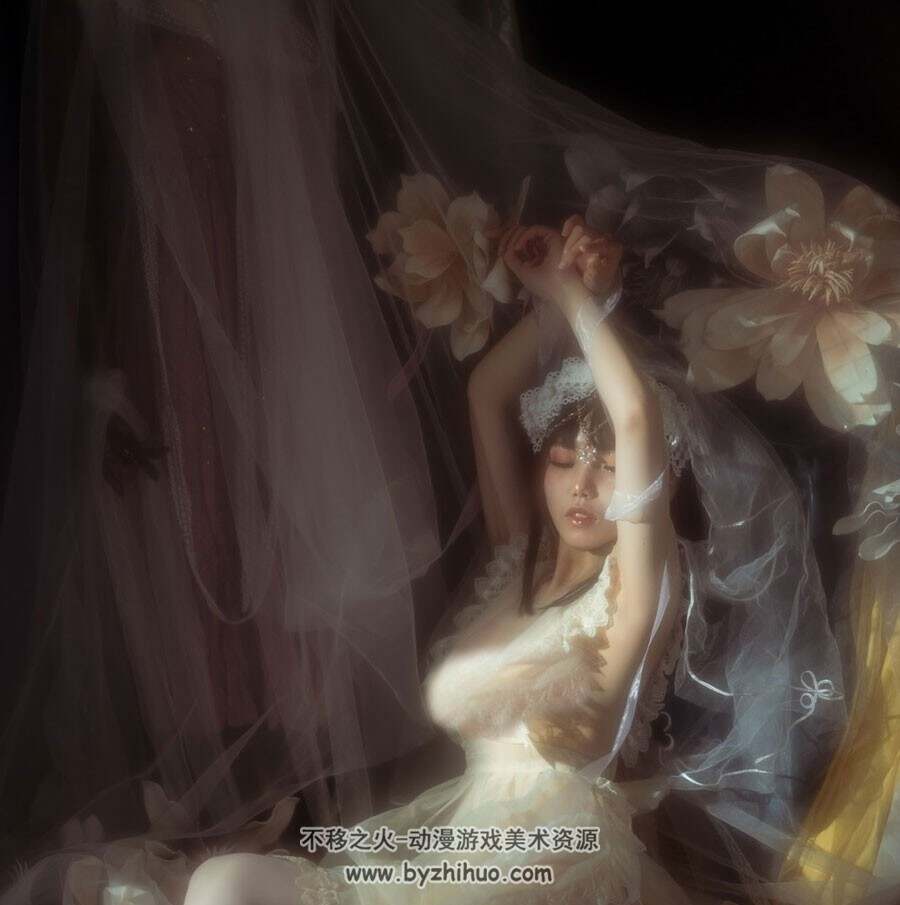 七月喵子 油画小仙女 朦胧之美写真作品 百度网盘下载 33P