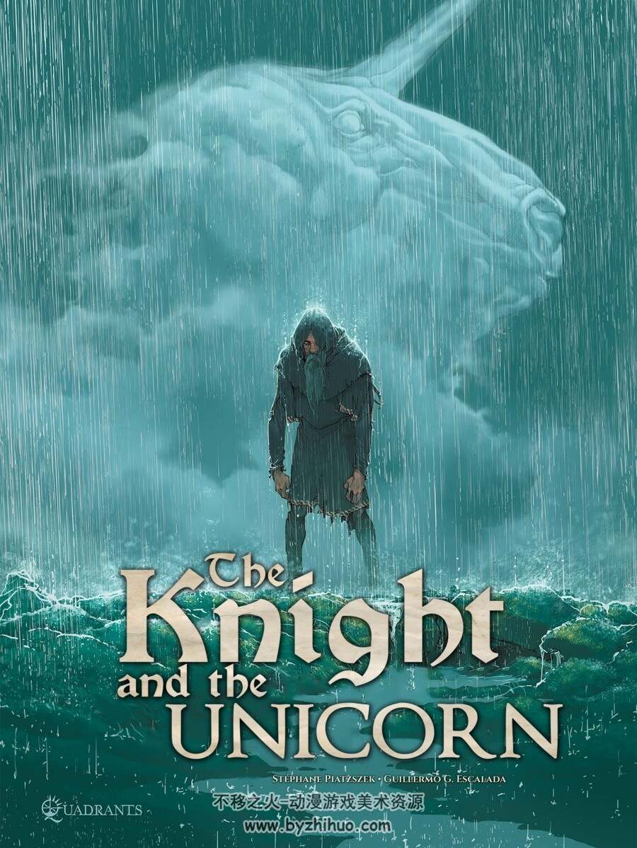 The Knight and the Unicorn 独角兽骑士 英文版 全1册 Le chevalier à la licorne
