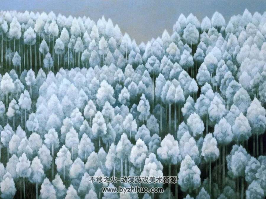 日本国宝级画家 东山魁夷 绘画作品包130幅