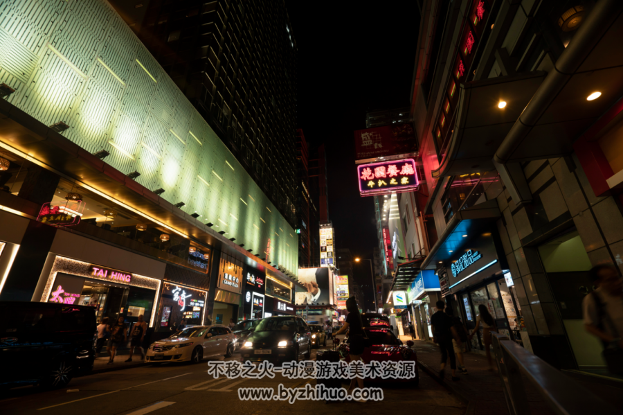 香港赛博朋克夜景184P + 香港贫民区小巷229P  超清精品照片组合包