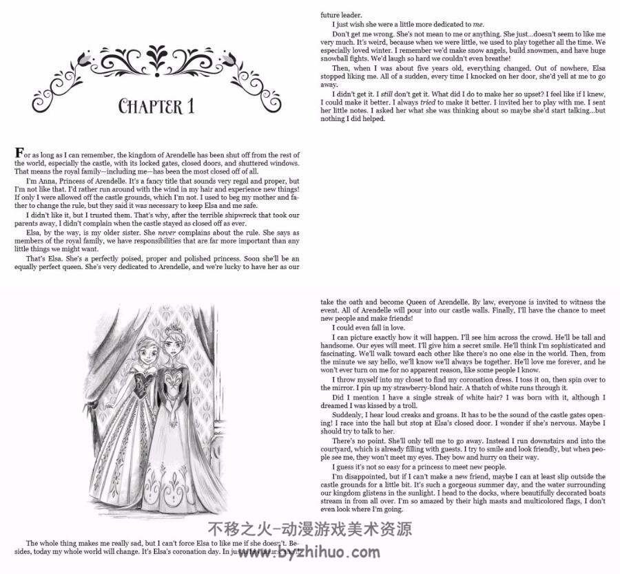 冰雪奇缘系列英文绘本 七册合集 百度网盘PDF