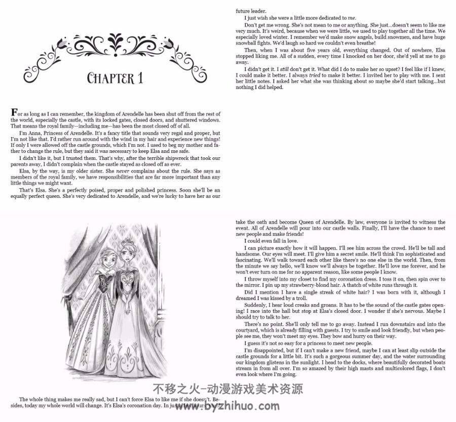 冰雪奇缘系列英文绘本 七册合集 百度网盘PDF