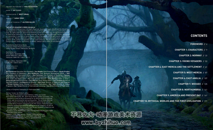 刺客信条：英灵殿艺术设定集 The Art of Assassin's Creed Valhalla PDF格式观看