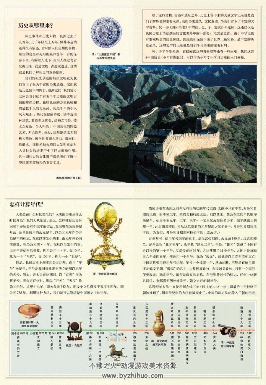 中国通史 上海版+海燕出版社彩图版共23册 PDF 百度网盘