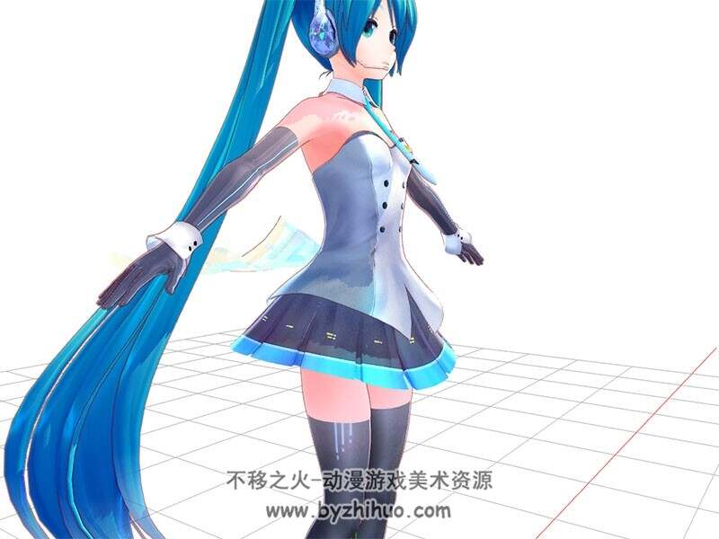 初音ミク MMD模型分享 百度网盘