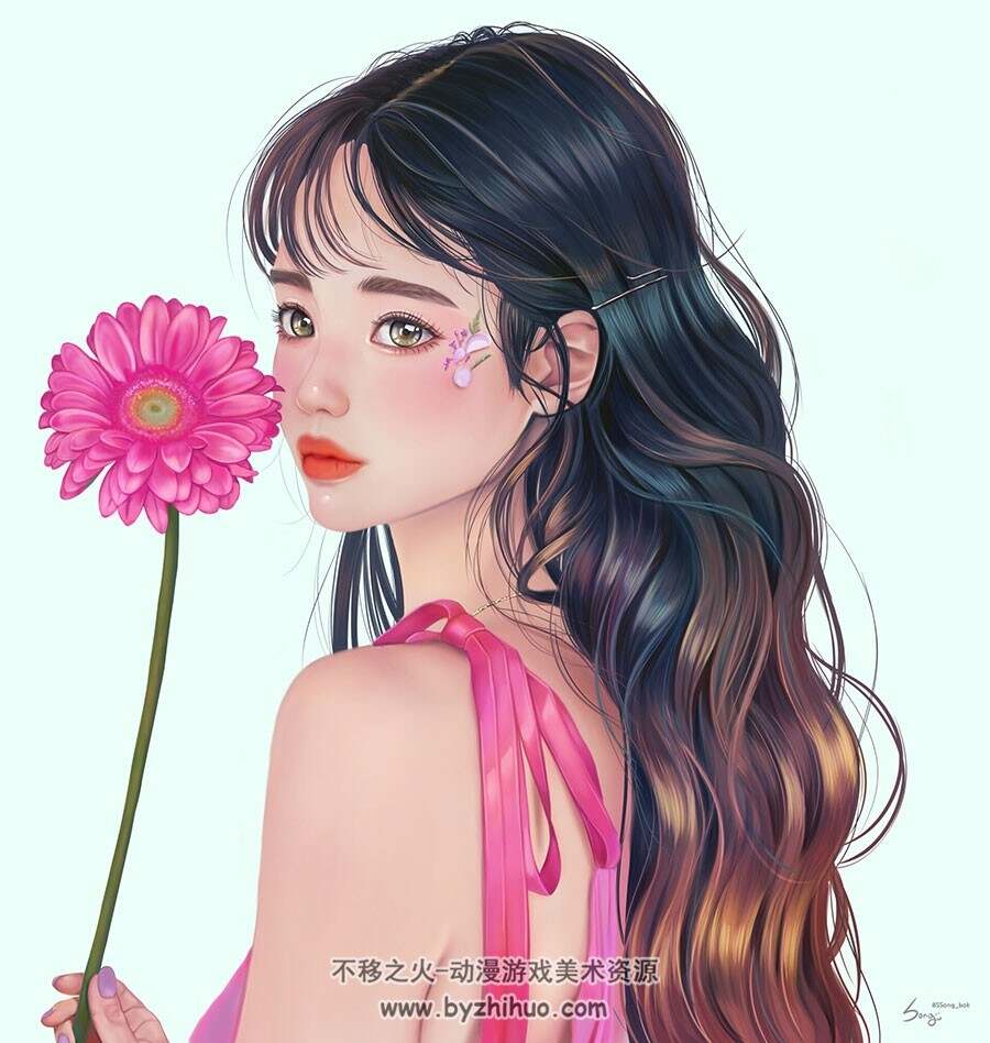 画师 ssong_bok 插画图包百度网盘分享 137P