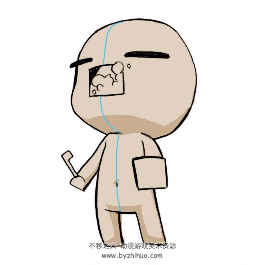 q版动作参考-女子篇 スーパーデフォルメポーズ集 百度网盘