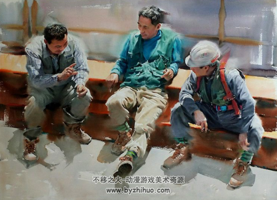韩国水彩画家Misulbu的作品 百度网盘分享赏析 35P