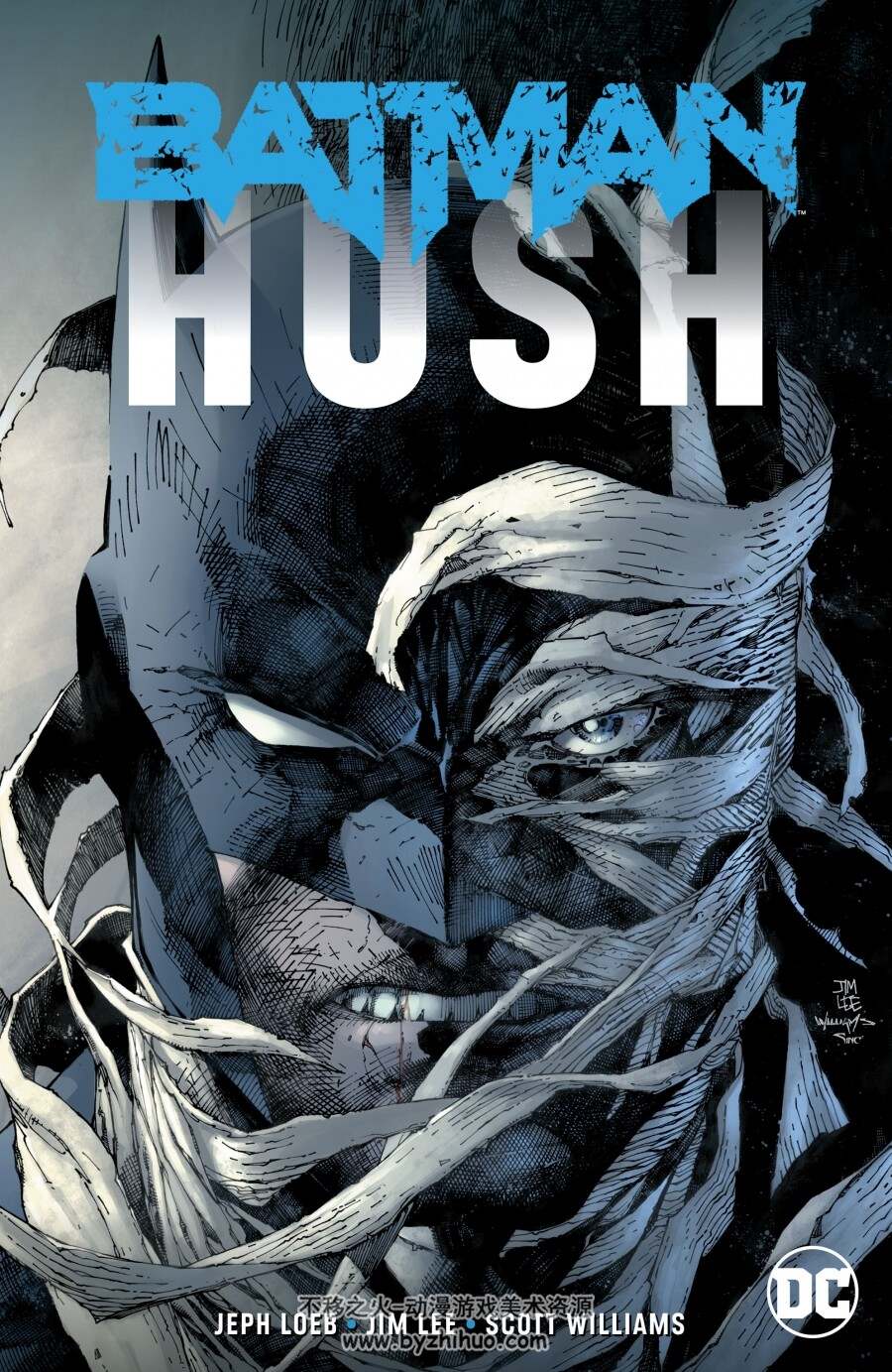 蝙蝠侠缄默新版和15周年豪华版两本batman Hush 百度网盘下载 不移之火资源网