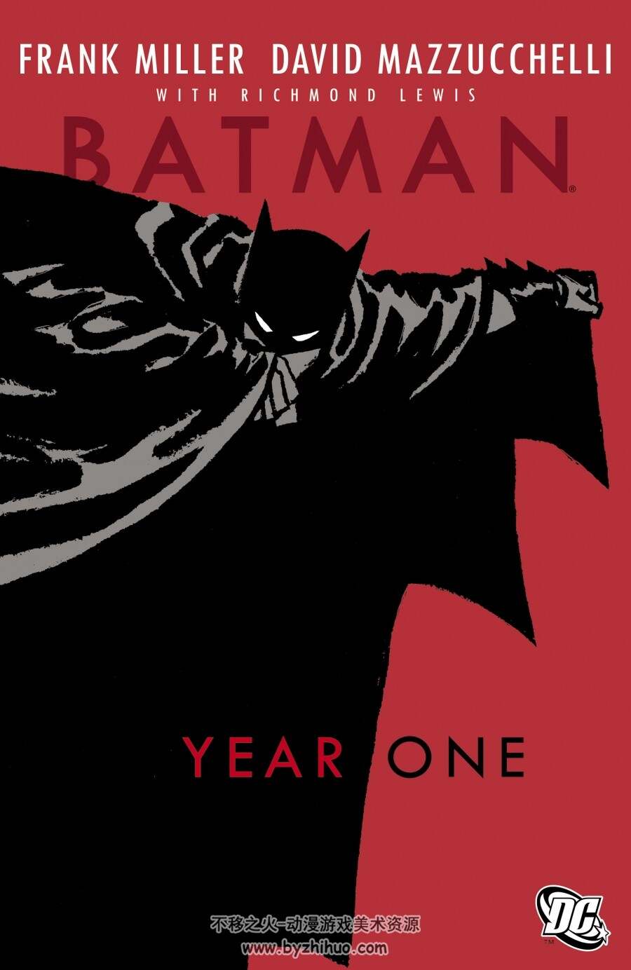 Batman：Year One 蝙蝠侠：第一年 05年经典版 黑白版三本 百度网盘下载