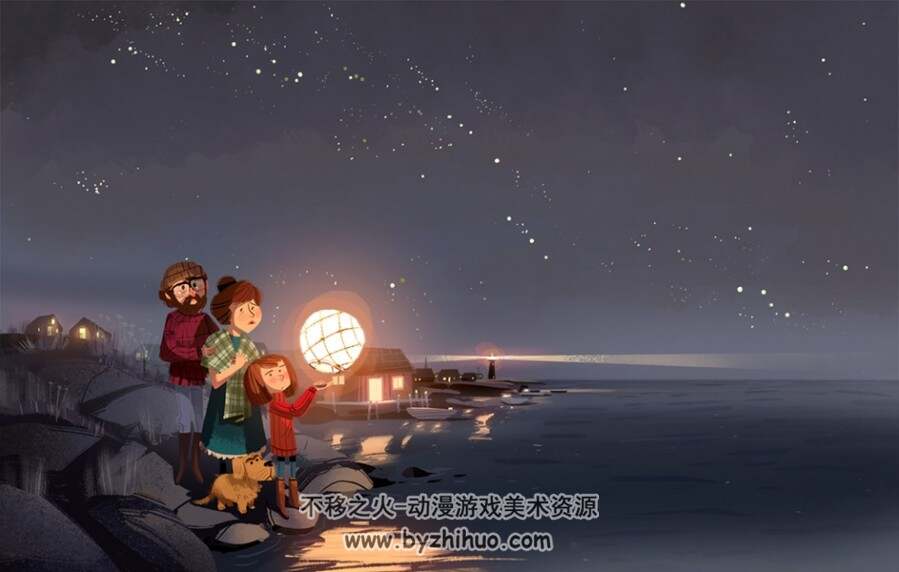 加拿大儿童插画师KIM SMITH草图+成品图分享 超可爱！！！