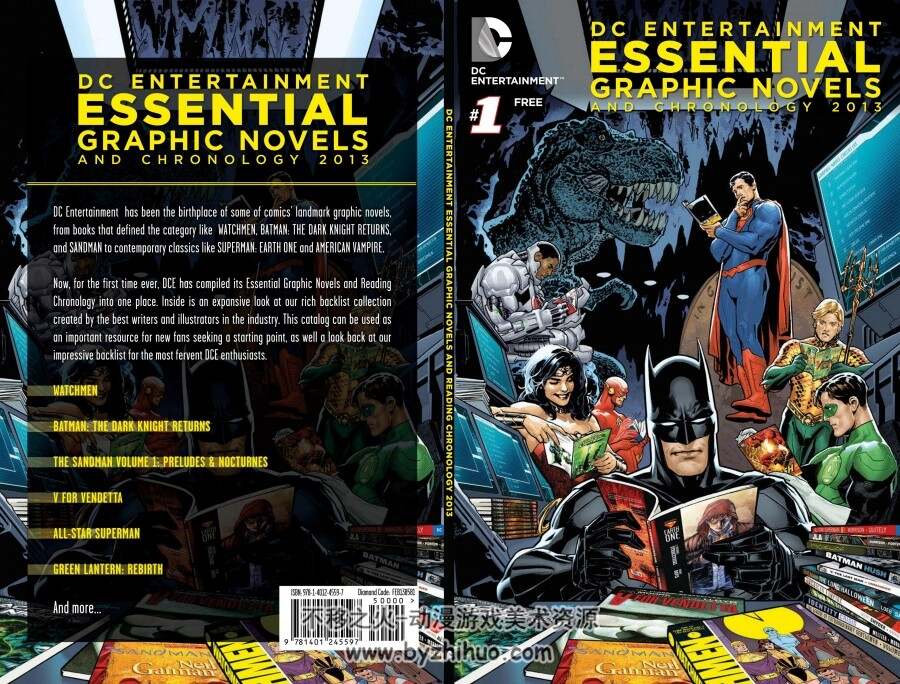 2013 DC Entertainment Essential Graphic Novels and Chronology
