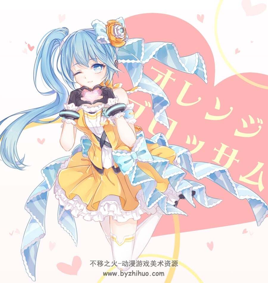 初音未来 美图插画壁纸分享 百度网盘下载 3800P