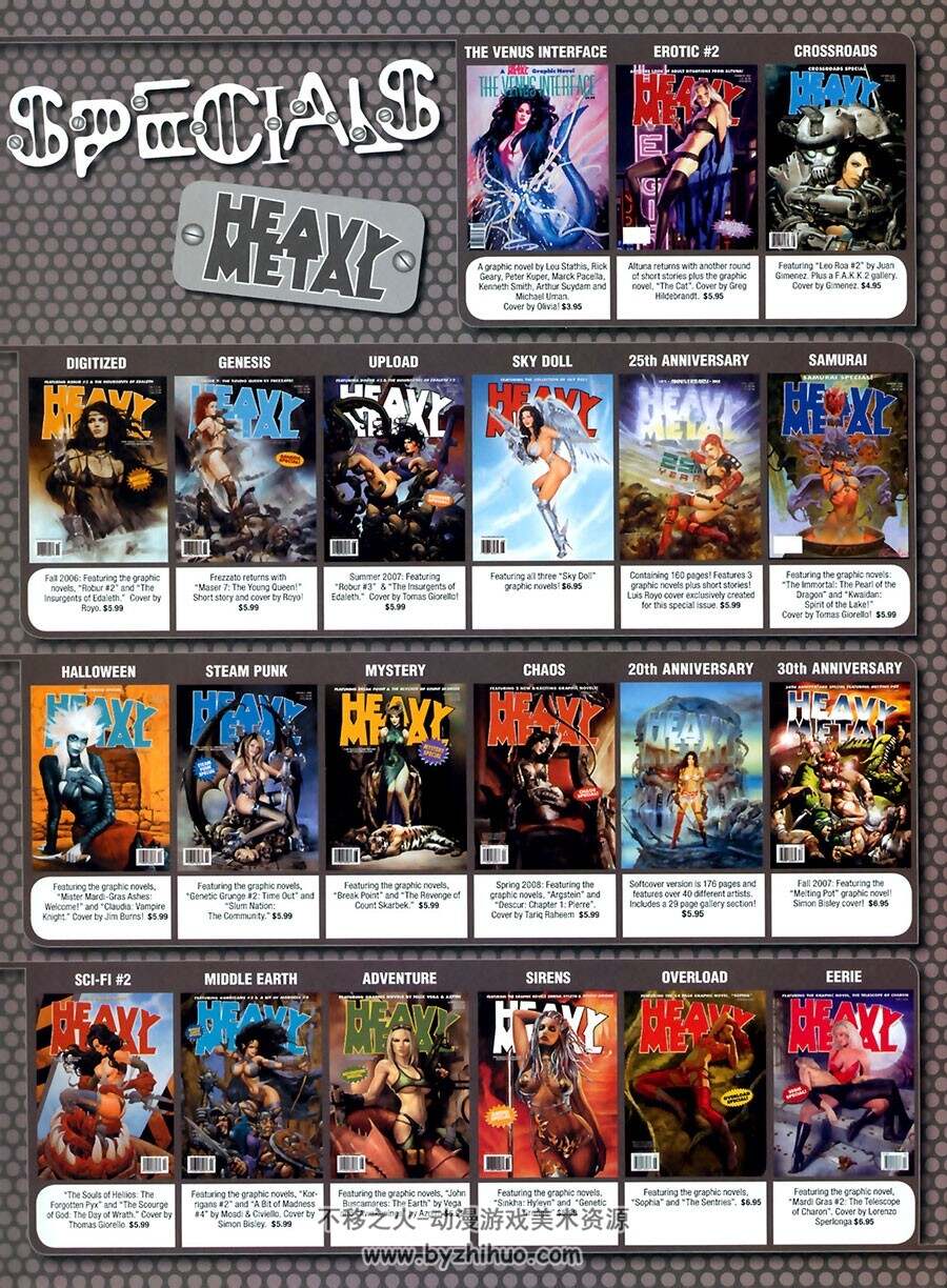 heavy metal 2000-2010 百度网盘漫画下载
