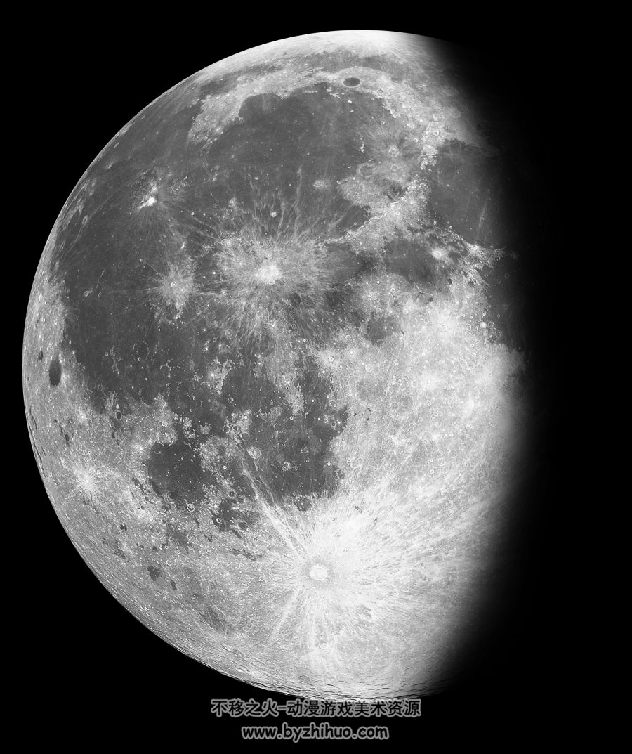 月亮 月相 超清写真素材 百度网盘分享 600P