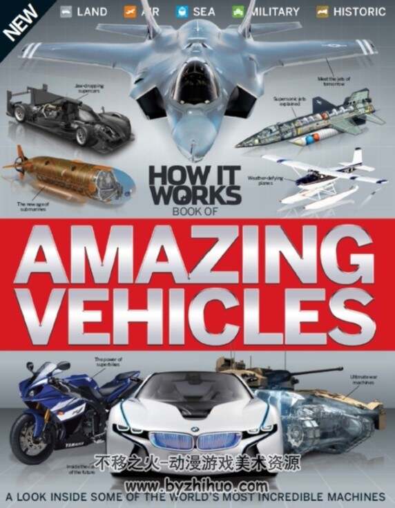 How it Works Book of Amazing Vehicles 百度网盘分享