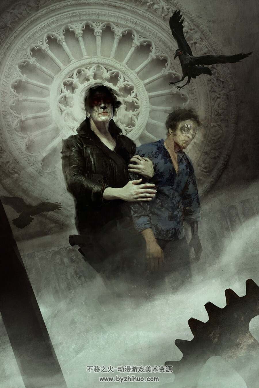 Bastien-lecouffe 场景角色原画概念美术设定 百度网盘下载 157P
