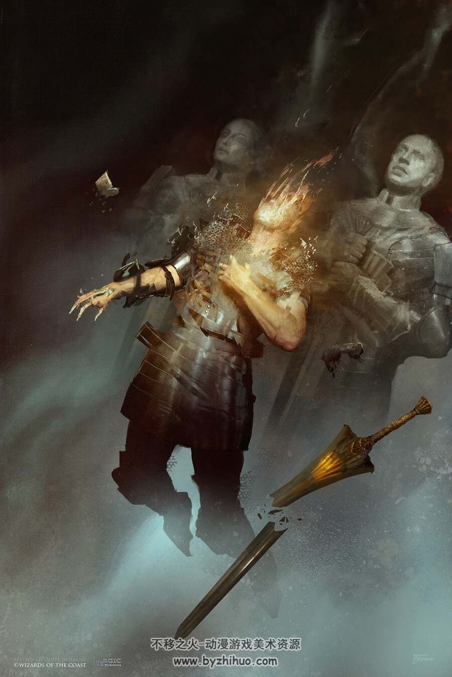 Bastien-lecouffe 场景角色原画概念美术设定 百度网盘下载 157P