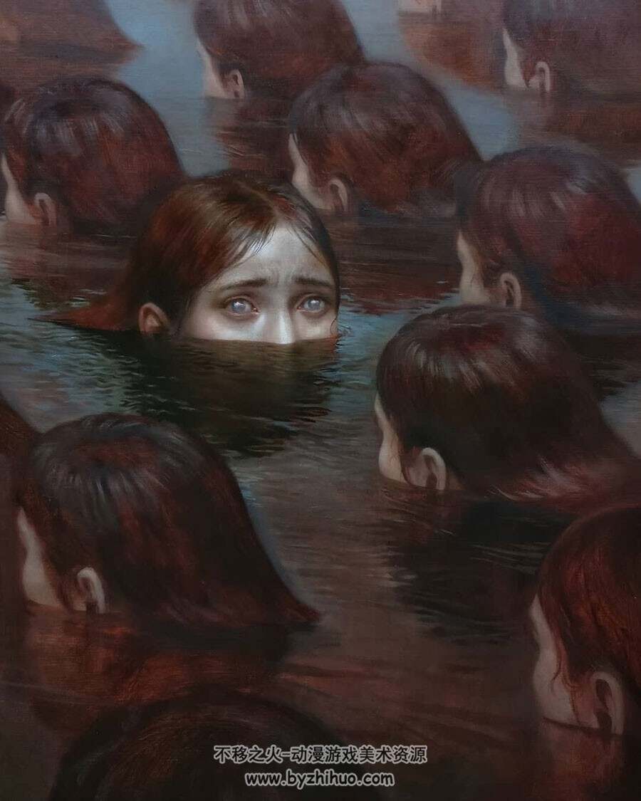 Miles Johnston 诡异 幻想插画 百度网盘下载