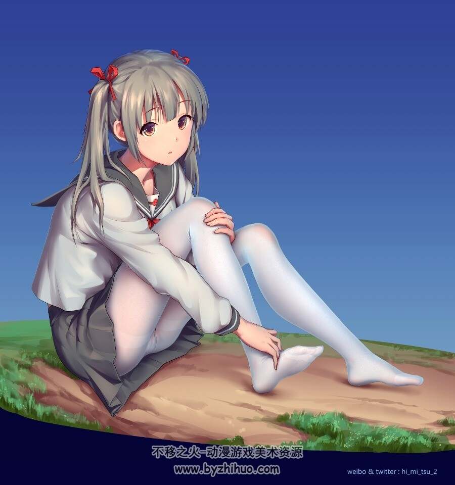 縄色ソナタ绳之色插画图包分享下载60p