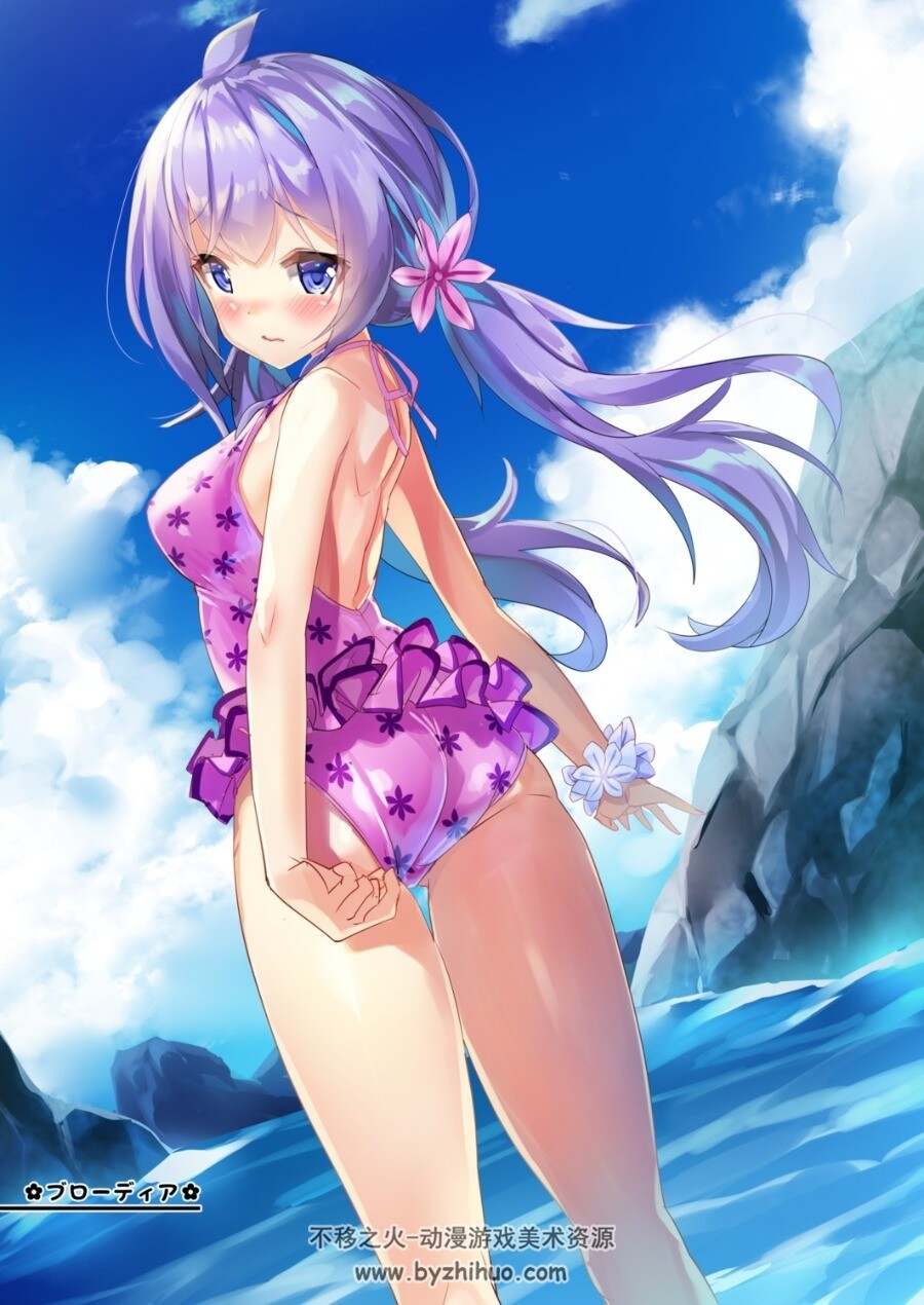 画集 Flowers on the Beach! (Flower Knight Girl) そりむら ようじ (Sorimura Youji)
