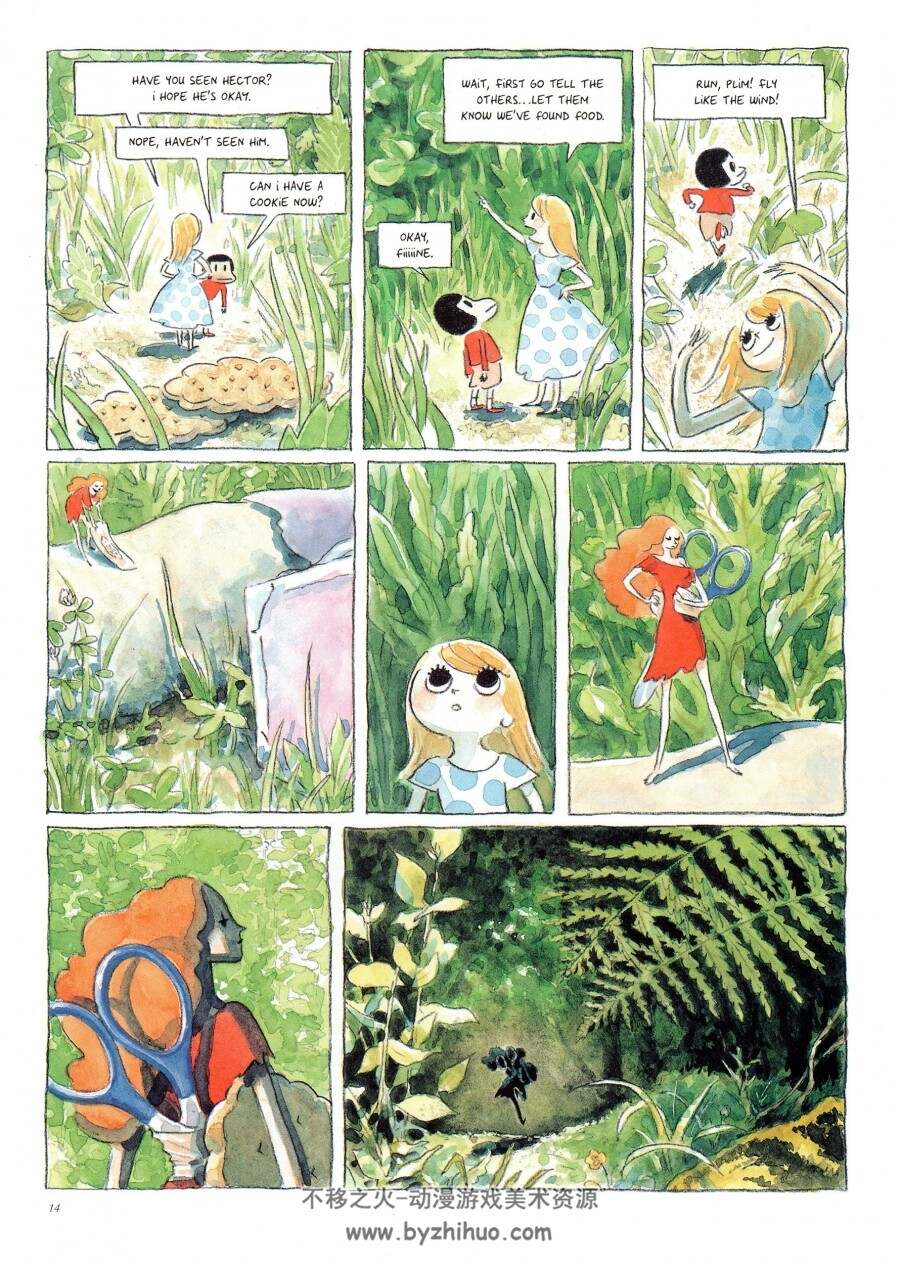 森林童画一本奇特的欧洲漫画Beautiful Darkness Fabien Vehlmann & Kerascoët