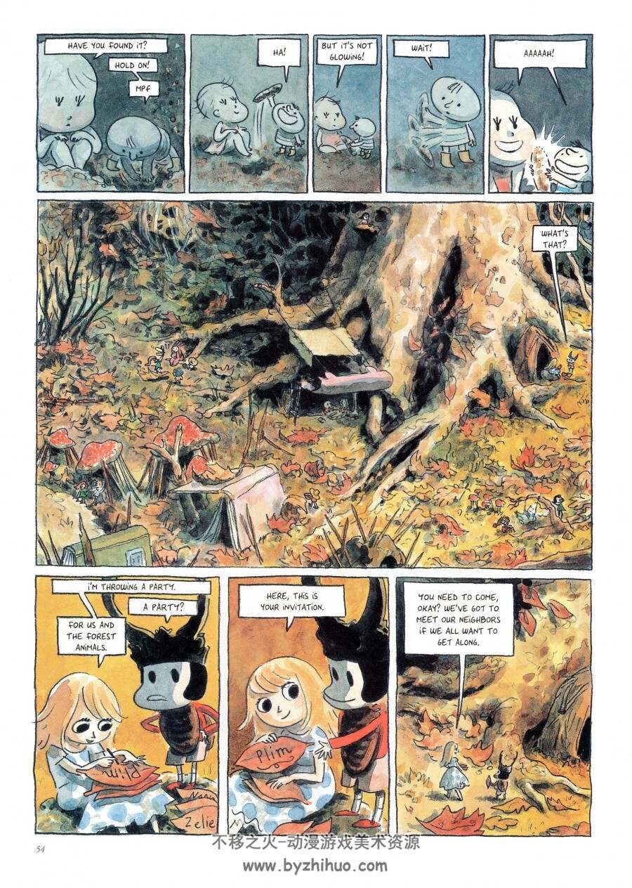 森林童画一本奇特的欧洲漫画Beautiful Darkness Fabien Vehlmann & Kerascoët