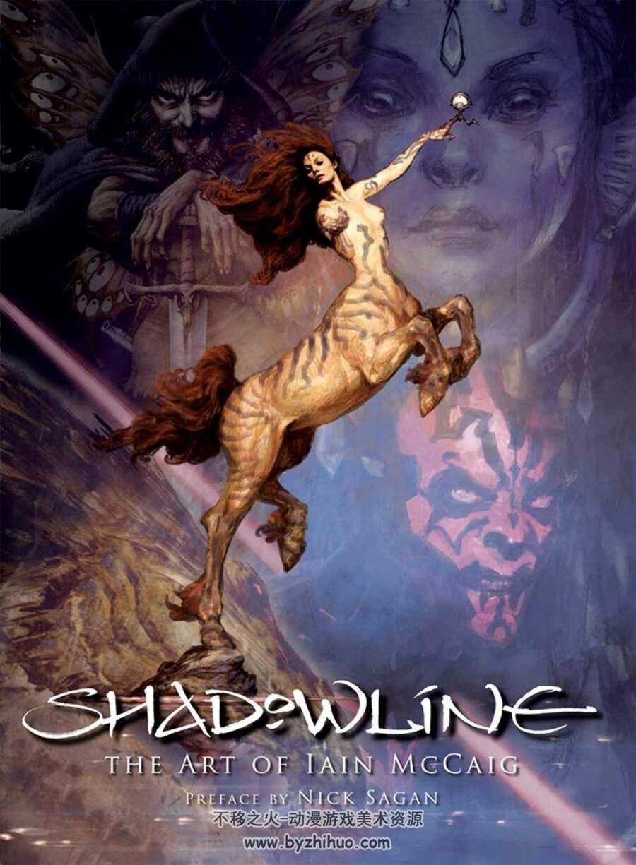 Shadowline- The Art of Iain McCaig 画集 星球大战设计师 Iain McCaig 百度网盘下载