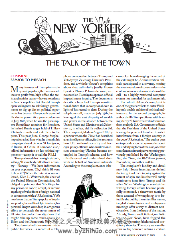 纽约客 The New Yorker 2019年 共45册全 百度网盘下载