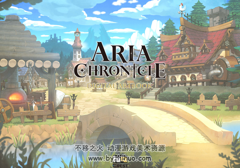 ARIA CHRONICLE DIGITAL ARTBOOK 艾莉亚纪元战记设定集 双格式