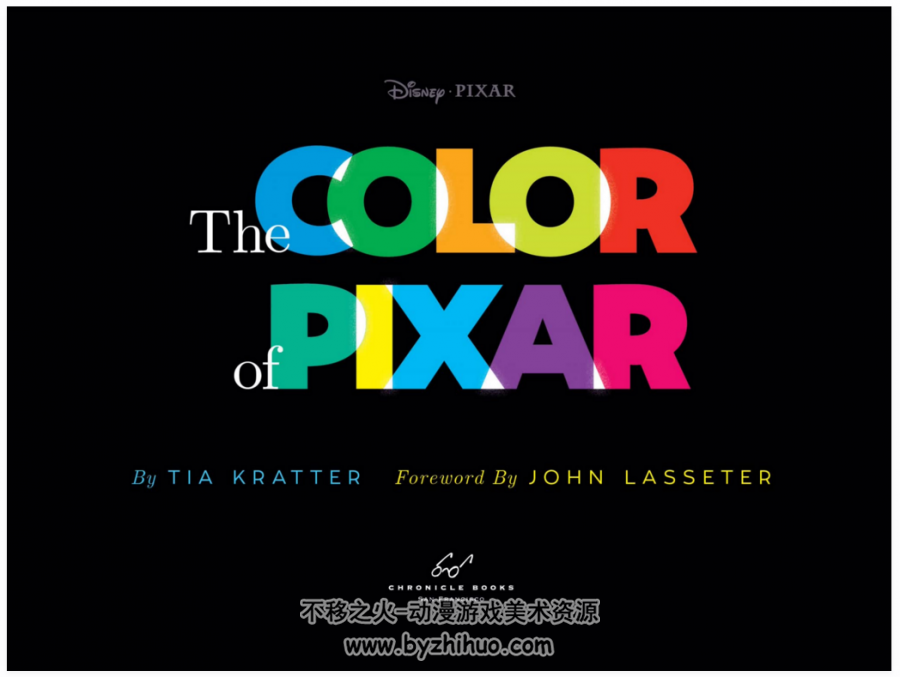 The Color of Pixar 皮克斯的色彩画册 百度网盘下载 185P