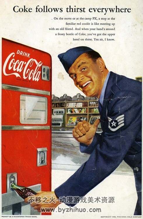 可口可乐CocaCola 怀旧海报系列 第二辑 百度网盘下载 300P
