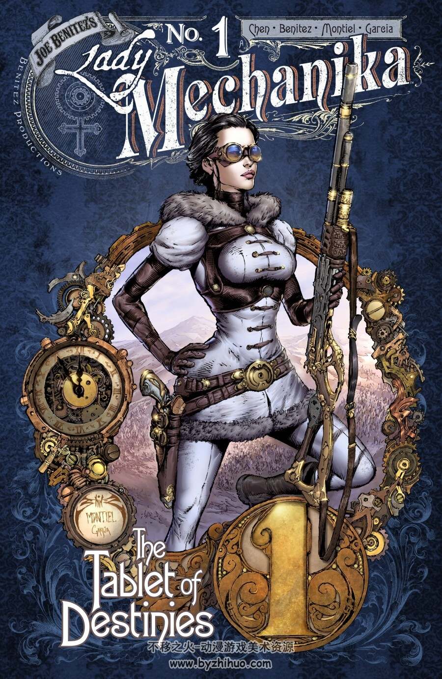 机械女郎合集 Lady Mechanika 蒸汽朋克风漫画 百度网盘下载