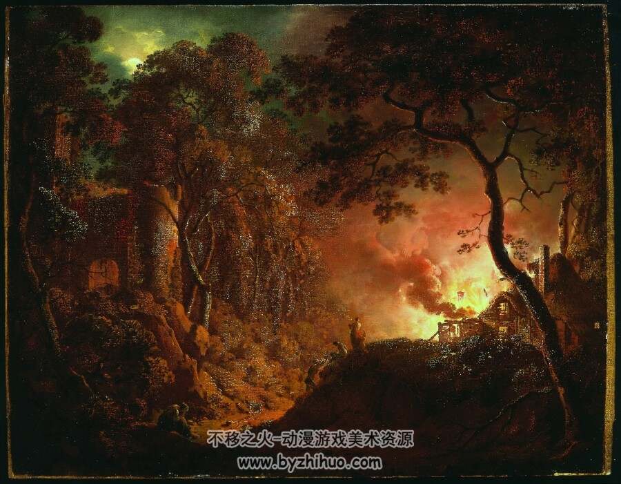 传世油画种类齐全 风景人物等绘画作品 百度网盘下载