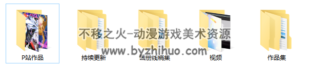 大佬画师米山舞作品合集/P站推特作品+画册线稿集+绘图视频 11GB