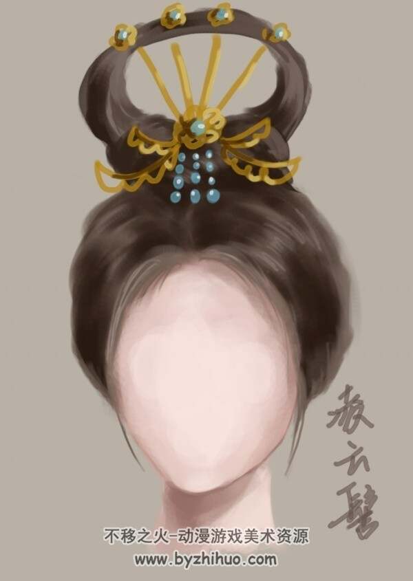 中国古代女子发型发髻图解 百度网盘下载