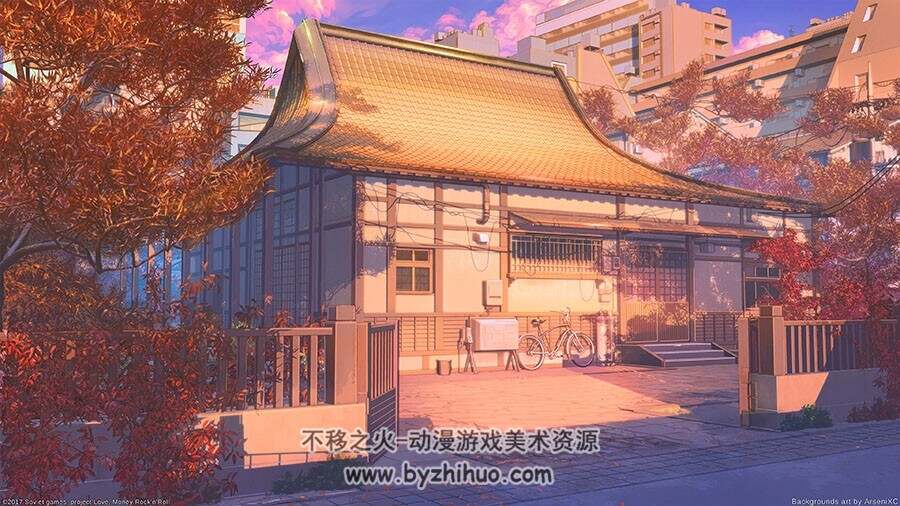 二次元风景壁纸插画图集 百度网盘下载