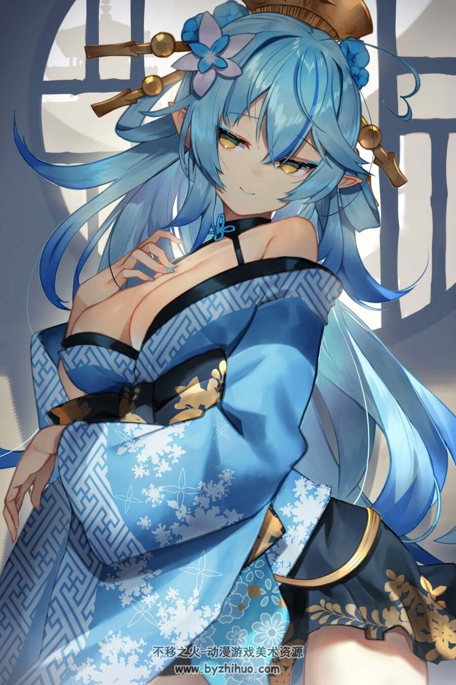 Pixiv 21.6.7-21.6.13周榜TOP插画壁纸图包 百度网盘下载