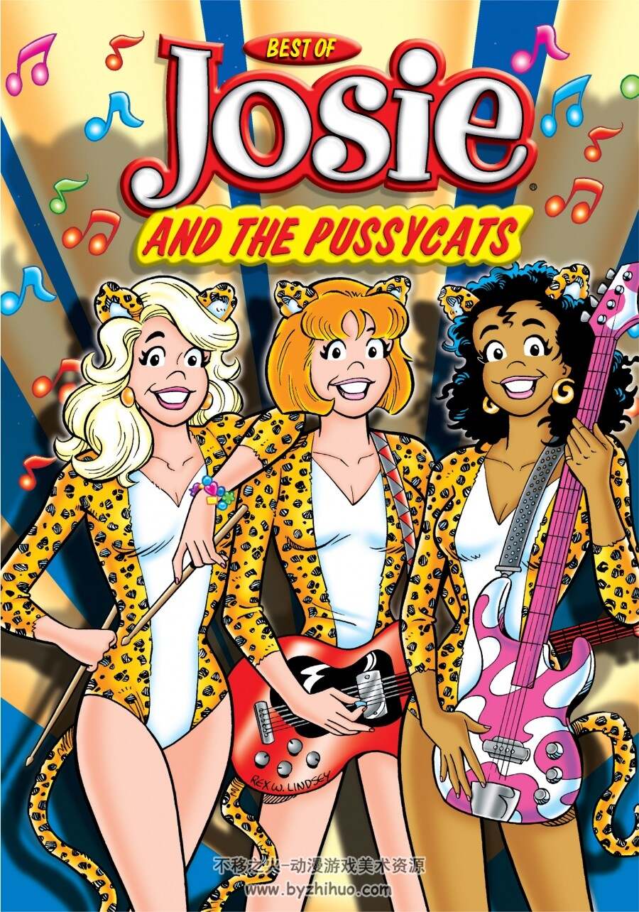Josie&Pussycats 杰西和性感猫乐队 英文漫画 百度网盘下载