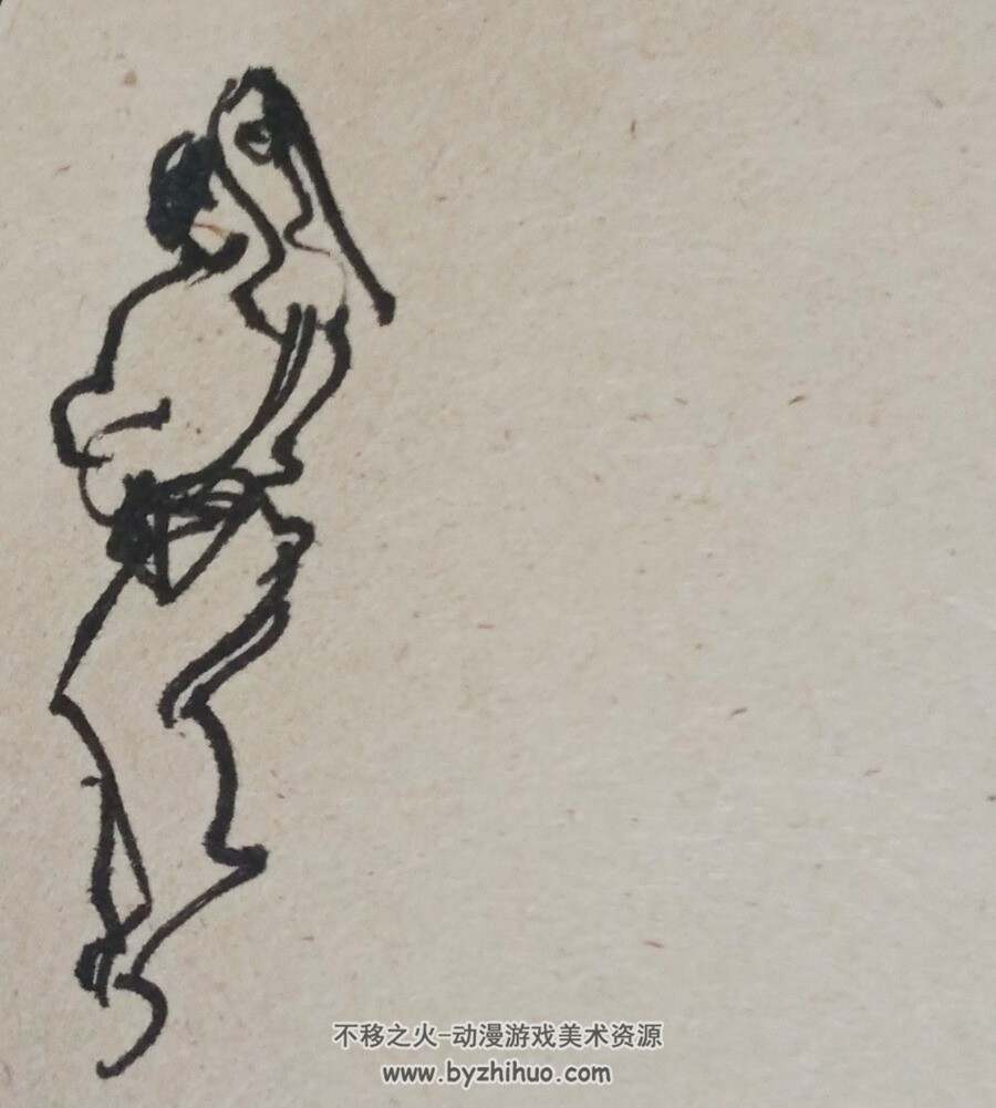 去年画的一些速写